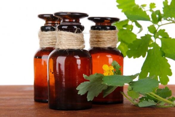 olio di celidonia per i funghi delle unghie